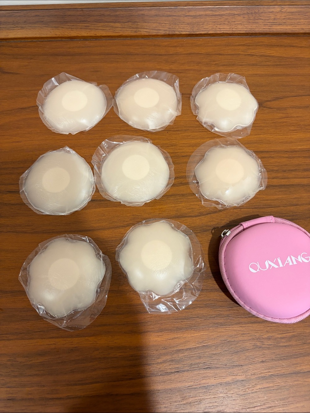 Silicone Nipple Covers with Pink Storage Case NEW 4pairs reusable